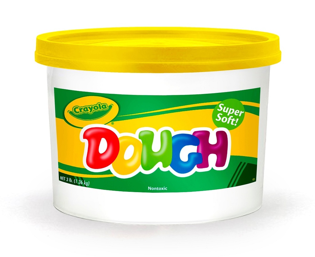 Yellow Crayola Dough 3lb Bucket
