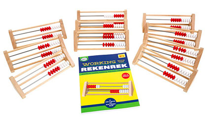 Didax® Rekenrek – 20‑Bead, Group Set