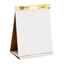 Post‑it® 563DE Tabletop Easel Pad — Dry‑erase front + 20 self‑stick sheets (20″×23″)