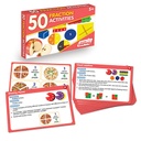 Junior Learning® 50 Fraction Activities (JRL331), Math Activity Card Set