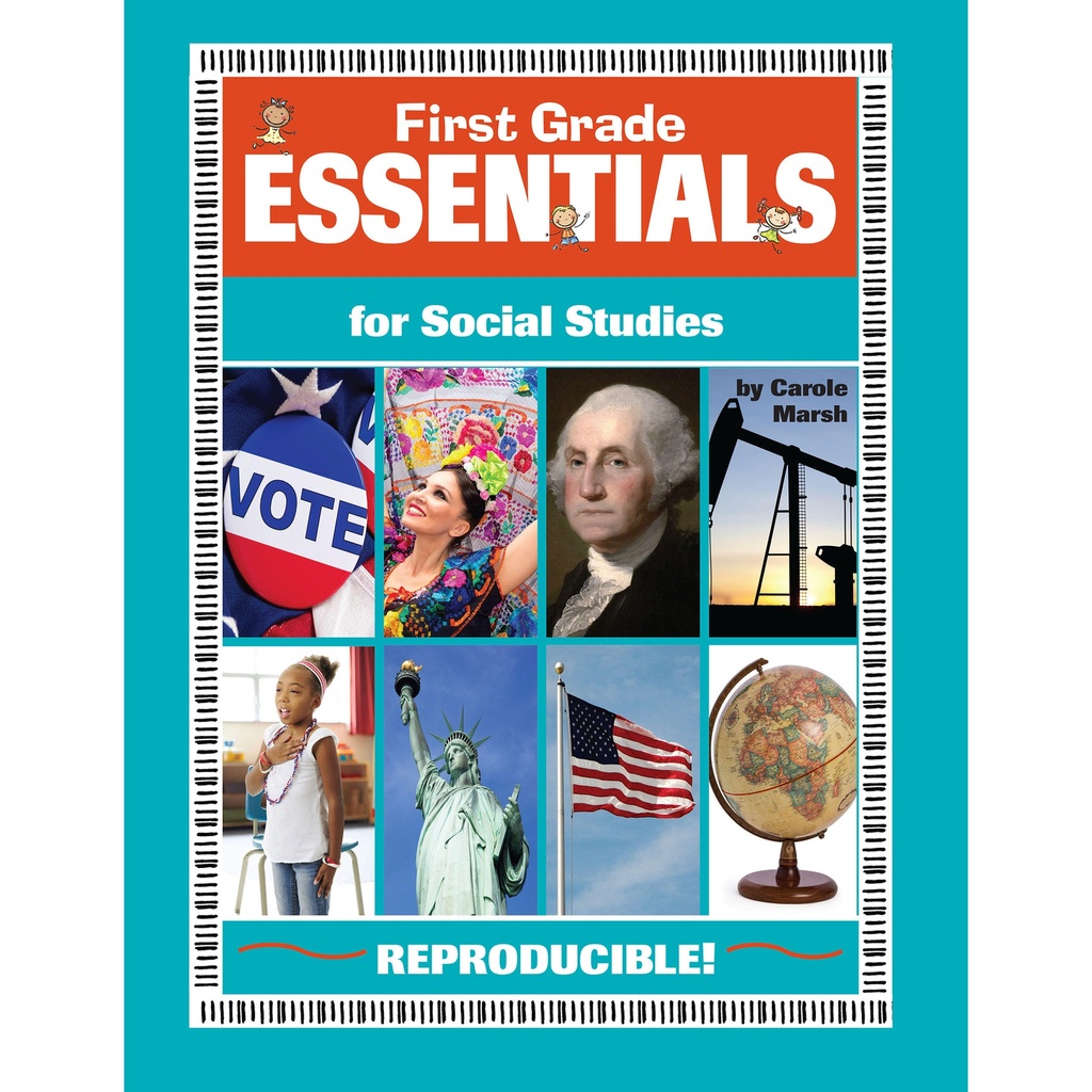 First Grade Essentials for Social Studies Book