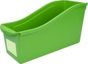 Storex® Large Book Bin — Green (6‑Pack)