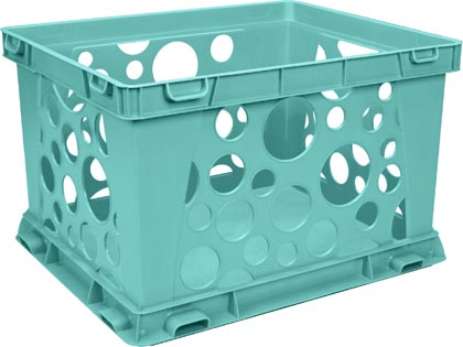 Large File Crate Teal