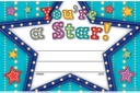 Teacher Created Resources® Marquee “You’re a Star!” Awards — 25 Certificates