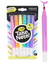 Crayola® Take Note! Erasable Highlighters, 6 Count — Highlighting with clean erasing