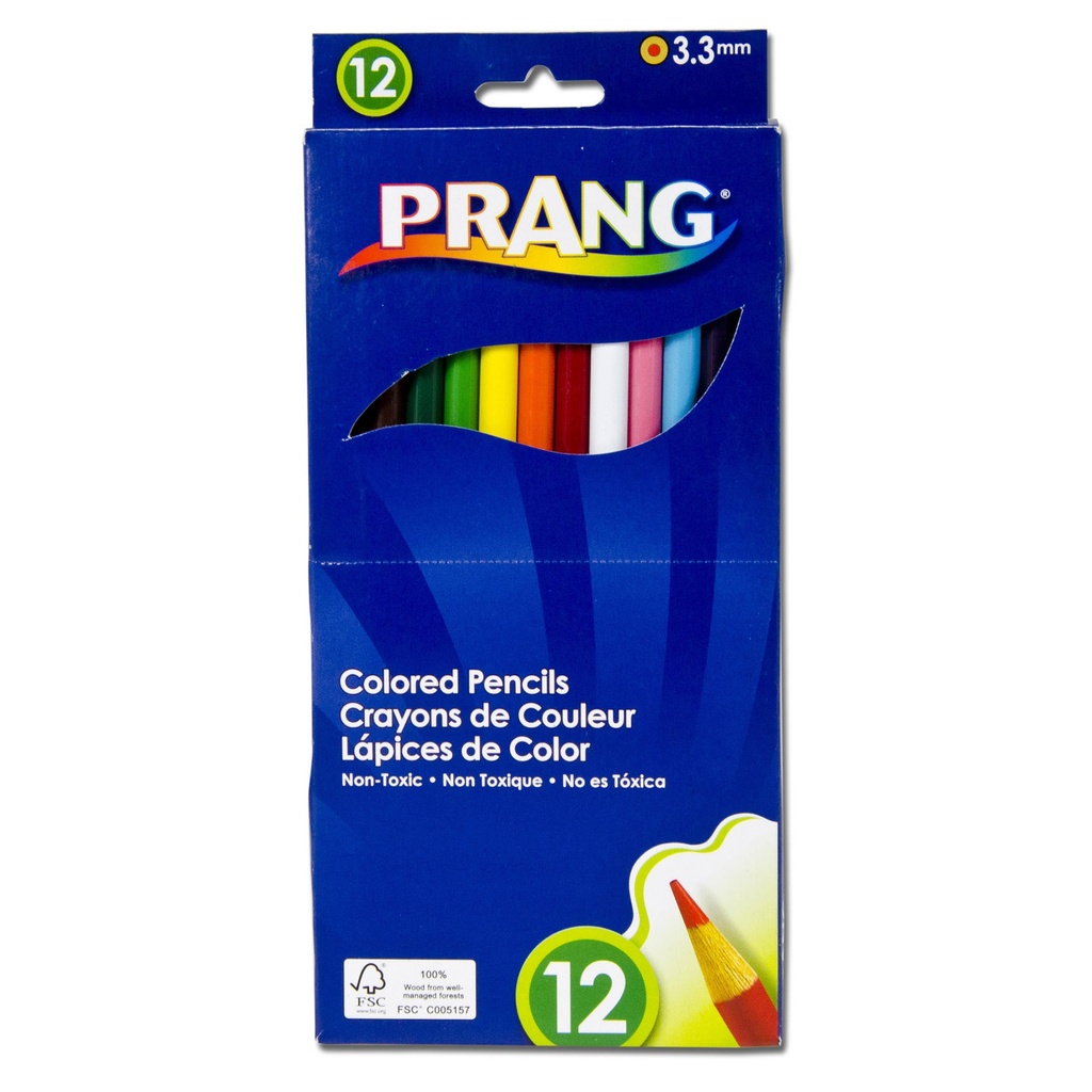 Prang® Colored Pencils, 12 Colors