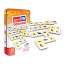 Junior Learning® Beginning Sounds Dominoes — 28 Pieces in Tin