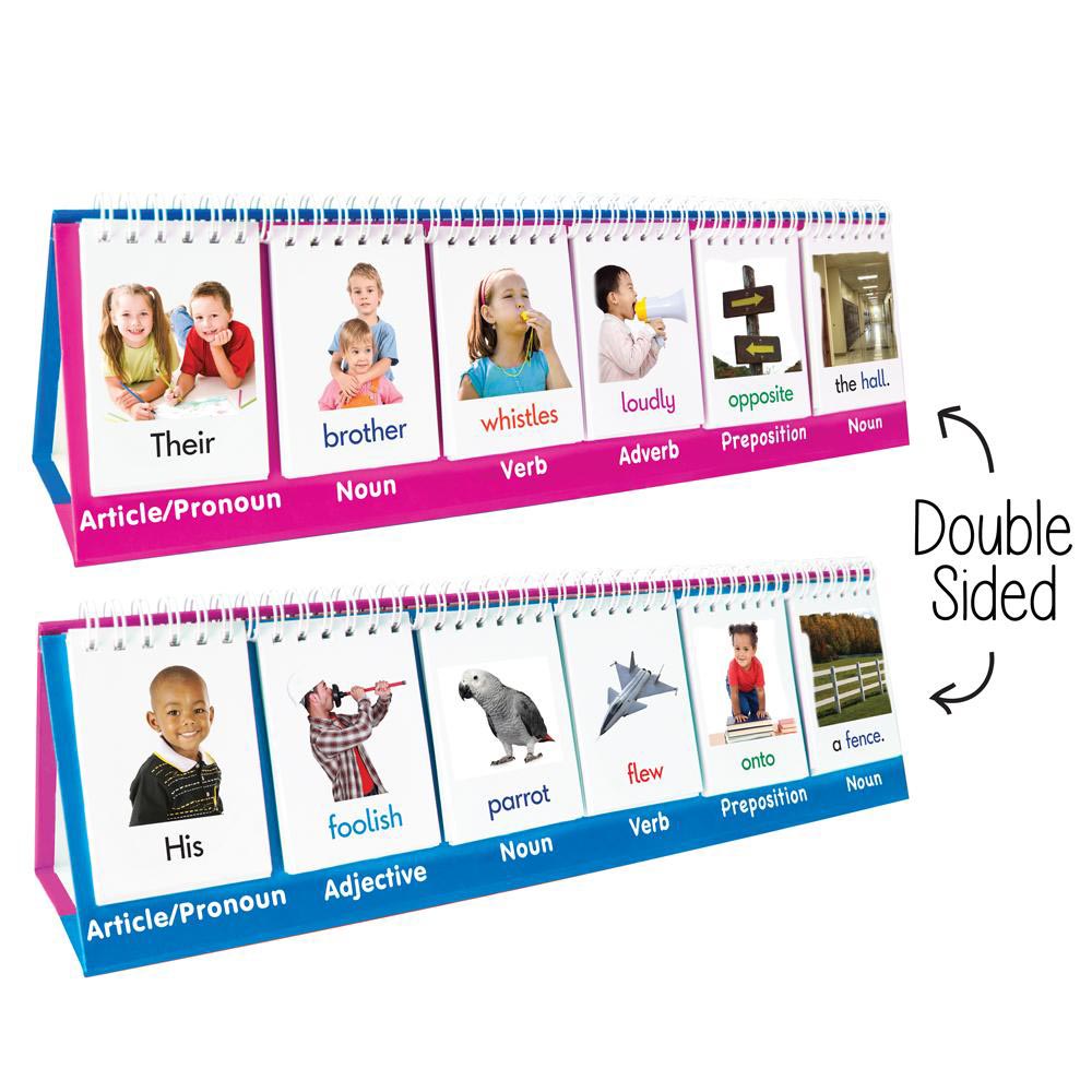 Junior Learning® Parts of Speech Flips — Sentence-Building Flip Stand