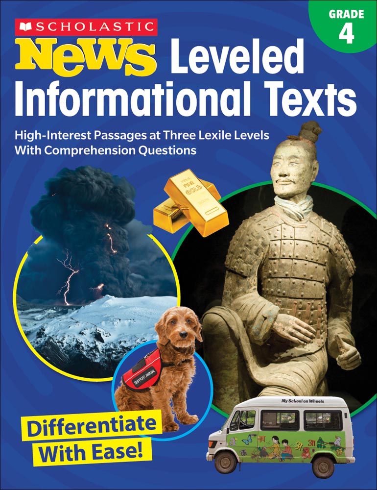 News Leveled Informational Texts Grade 4