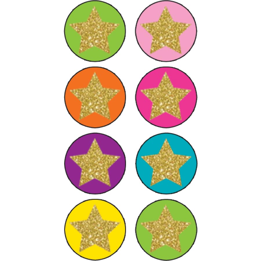 Confetti Stars Mini Stickers