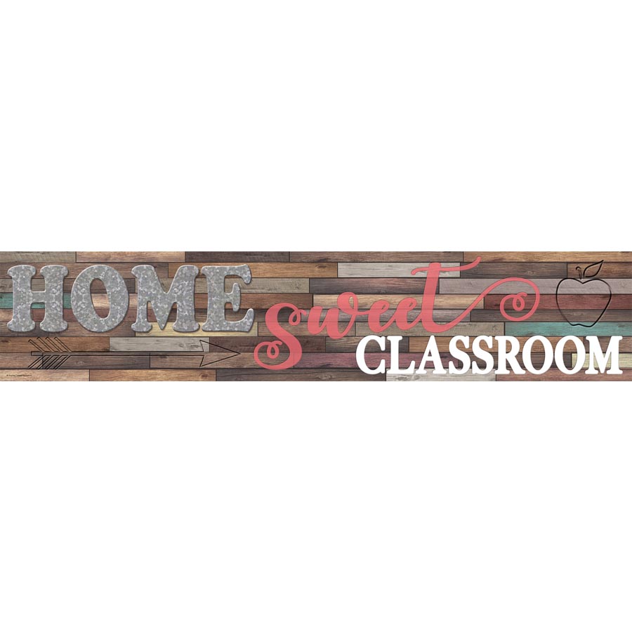 Home Sweet Classroom Welcome Banner Bulletin Board