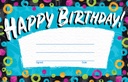 Trend Enterprises® Color Harmony™ Birthday Recognition Awards — Birthday Certificates