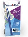 Paper Mate Flair Pens Blue 12 pack