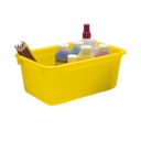 Storex® Small Cubby Bin — Yellow, standard classroom size