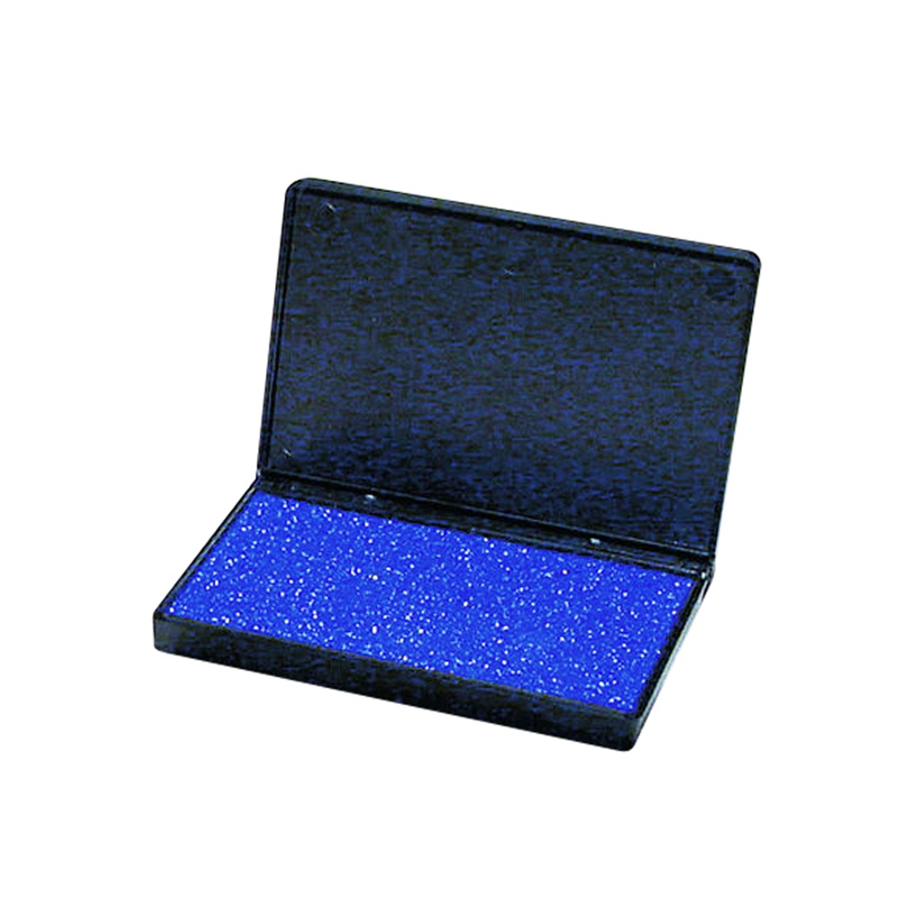 Charles Leonard® Foam Stamp Pad — Blue, small 2.8" × 4.3"
