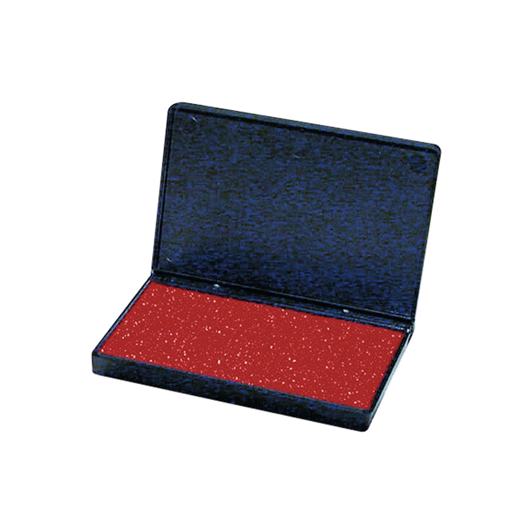 Charles Leonard® Foam Stamp Pad — Red, small 2.8" × 4.3"