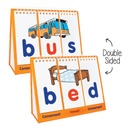 Junior Learning® CVC Flips — Early Word‑Building Flip Stand