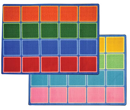 Blocks Abound 5ft 4in x 7ft 8in Rectangle