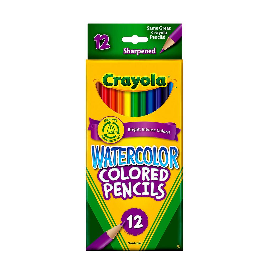 12ct Crayola Watercolor Colored Pencils