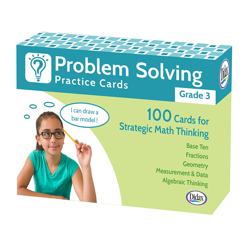 Problem Solving Practice Cards Grade 3