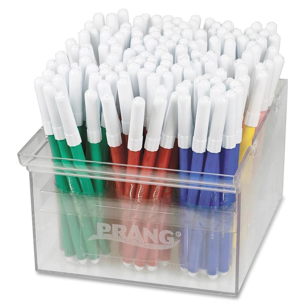 Prang® Classic Art Markers — Fine Tip, 12 Colors, 144‑Count Classroom Pack