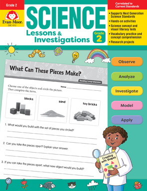 Science Lessons and Investigations Book Grade 2