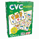 CVC Puzzles (12 Words, Self‑Correcting)
