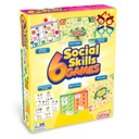 Junior Learning® 6 Social Skills Games — SEL set for empathy, emotions & everyday scenarios