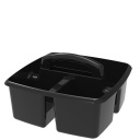 Storex® Large Classroom Caddy, Black,  13" L x 11" W x 6-3/8" H overall 