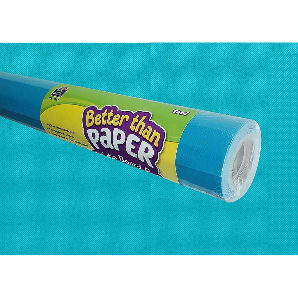 Teacher Created Resources® Better Than Paper® — Teal, 4' × 12', Pack of 4