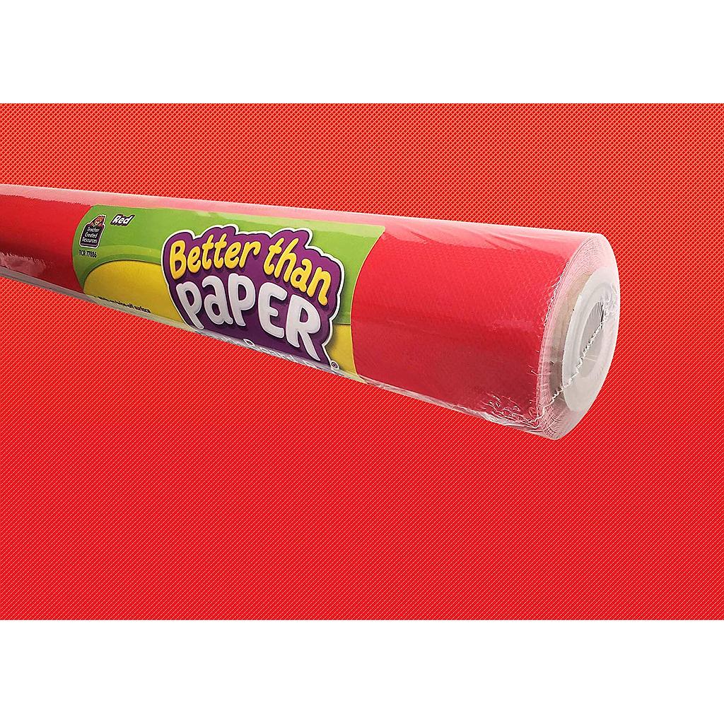 Better Than Paper® Red Bulletin Board 4 Roll Pack