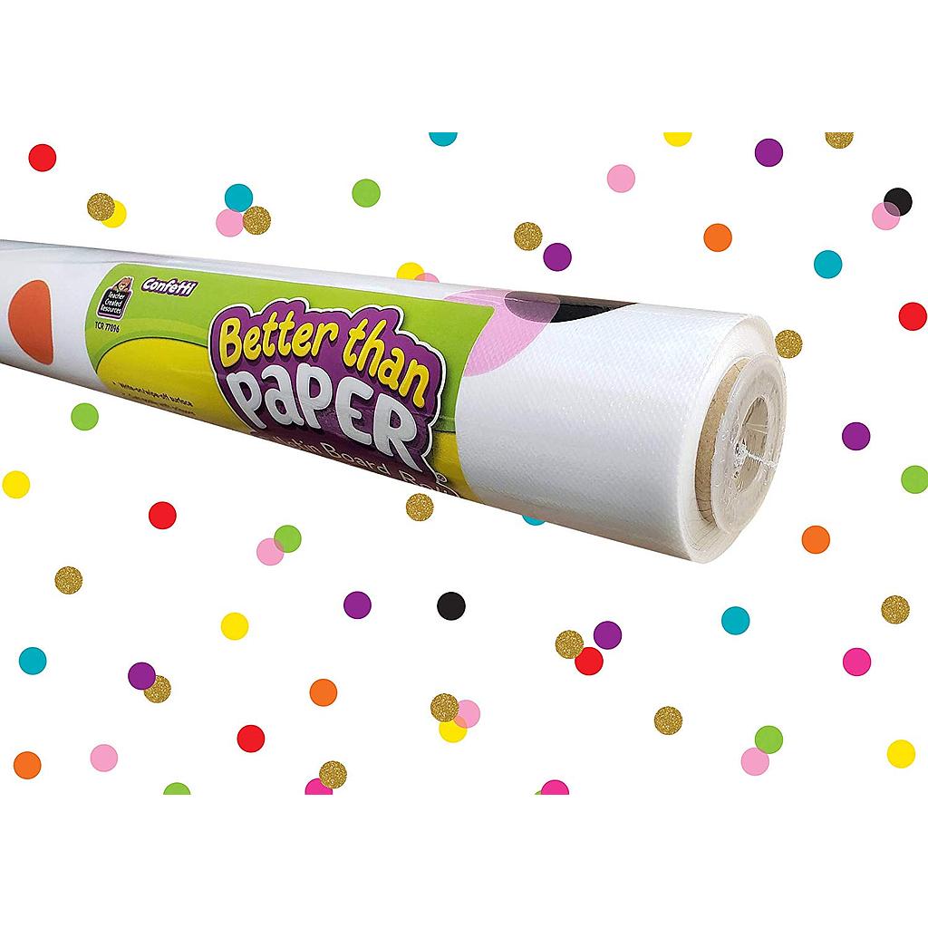 Better Than Paper® Confetti Bulletin Board Roll Pack of 4