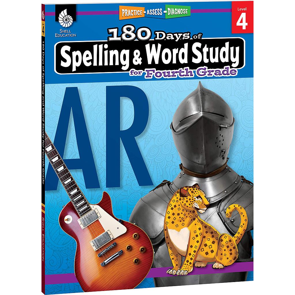 180 Days of Spelling &amp; Word Study Grade 4