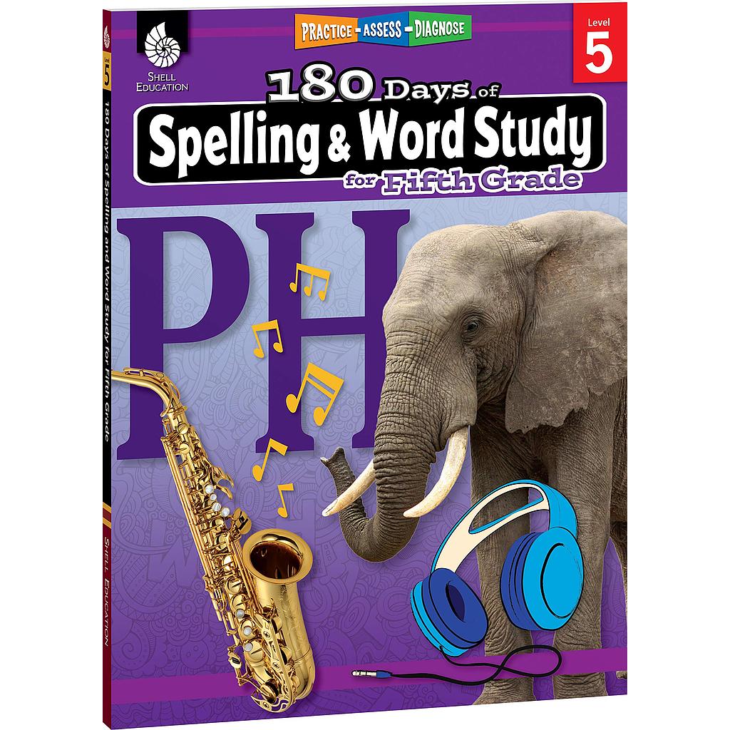180 Days of Spelling & Word Study Grade 5