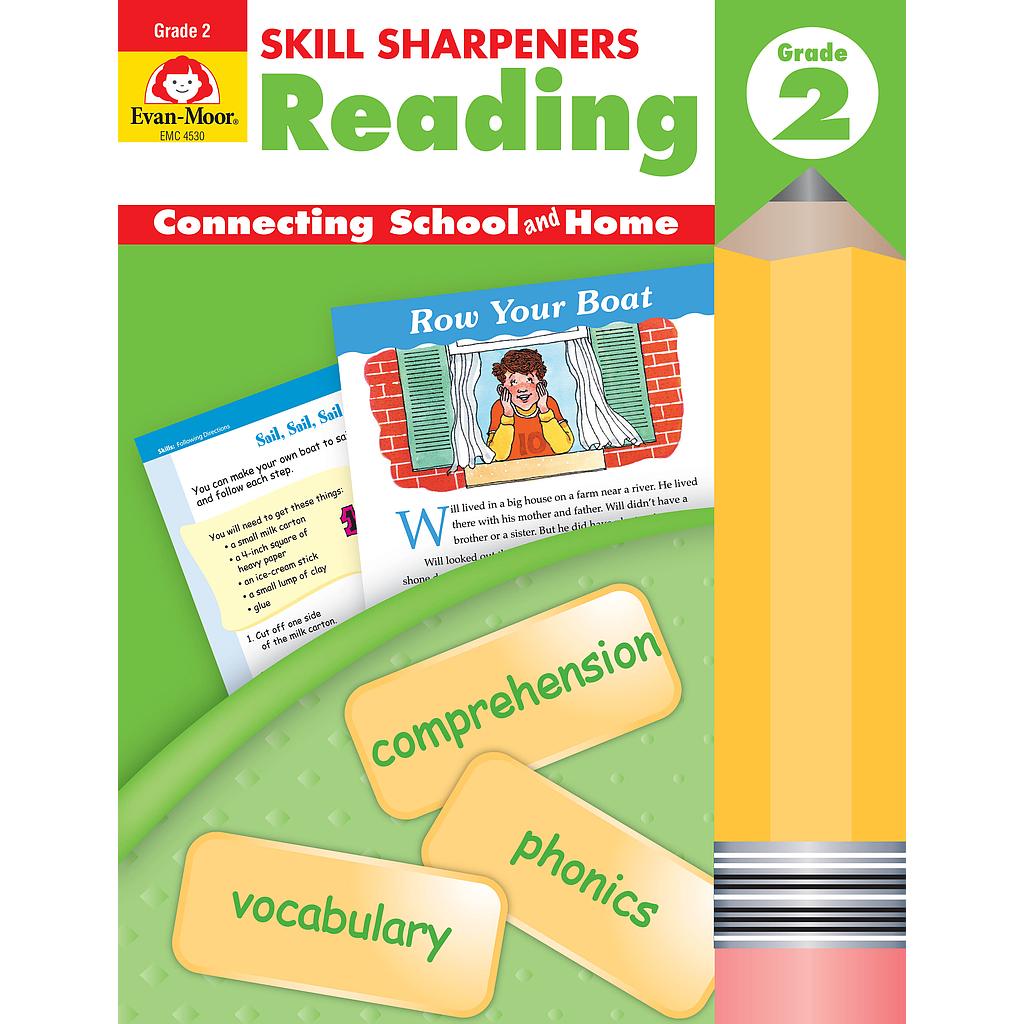 Skill Sharpeners Reading Grade 2 Activity Book