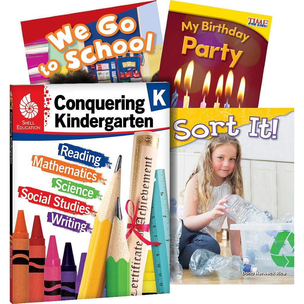 Conquering Kindergarten 4 Book Set