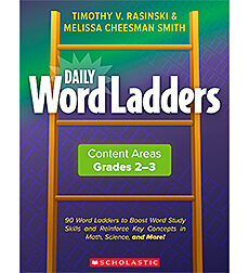 Daily Word Ladders Content Areas Grades 2-3