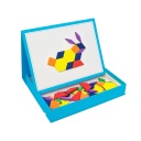 Junior Learning® Rainbow Pattern Blocks — magnetic foam pattern blocks for geometry