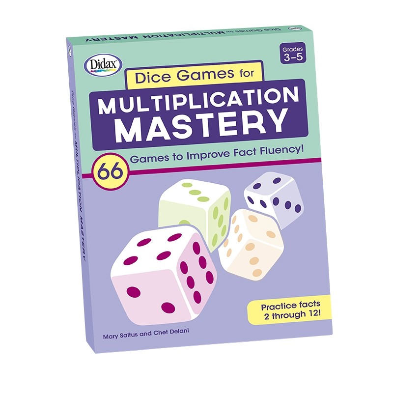 Didax® Dice Games for Multiplication Mastery 