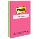 Post‑it® Notes — 4" × 6" lined, 3 pads/pack