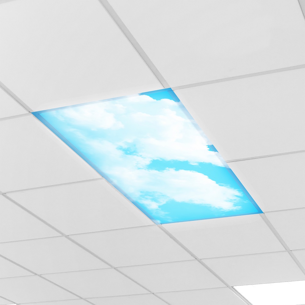 Educational Insights® Calming Clouds Light Filters, Set of 4,24" x 48", 4 panels 