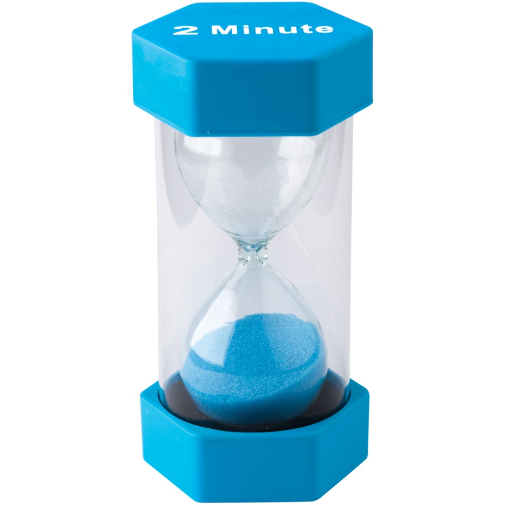 Teacher Created Resources® 2 Minute Sand Timer, Large,3 1/4" x 6 3/8", 1 timer 