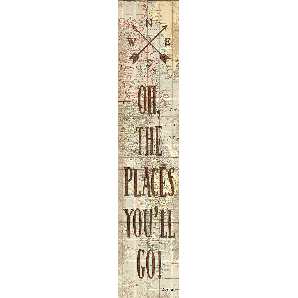 Travel the Map Oh, the Places You’ll Go! Banner