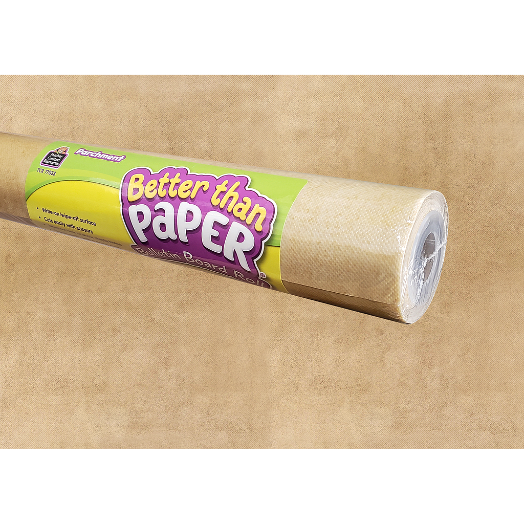 Better Than Paper® Parchment Bulletin Board 4 Roll Pack