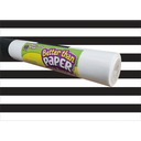 Teacher Created Resources® Better Than Paper® Black & White Stripes,, Bulletin Board Roll Pack of 4. Rolls measures 4' x 12'
