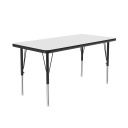 24" x 48" Dry Erase Top High Pressure Activity Table