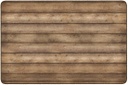Industrial Chic Rustic Wood 5' X 7'6&quot; Rectangle Carpet 