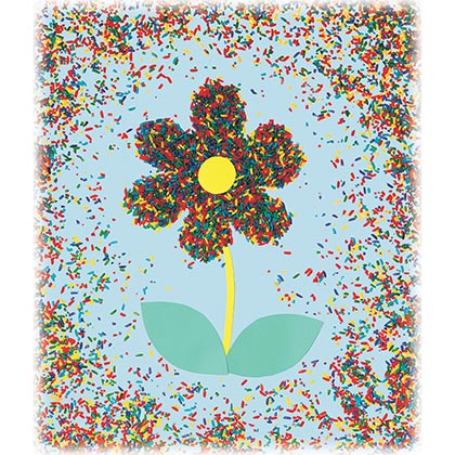 Roylco® Colored Rice,Bag approx. 8" x 6" x 2"; 1 lb content