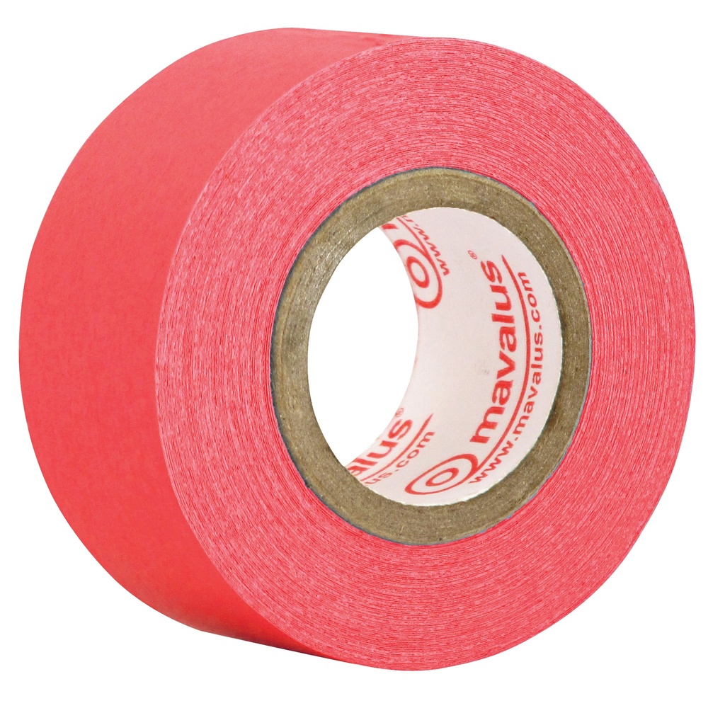  1" x 324" Red Mavalus Tape Roll — Classroom-ready resource for instruction or centers
