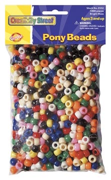 1000ct Pony Beads